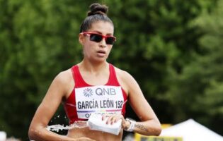 Kimberly García entró en la final para la elección de la atleta mundial femenina del año